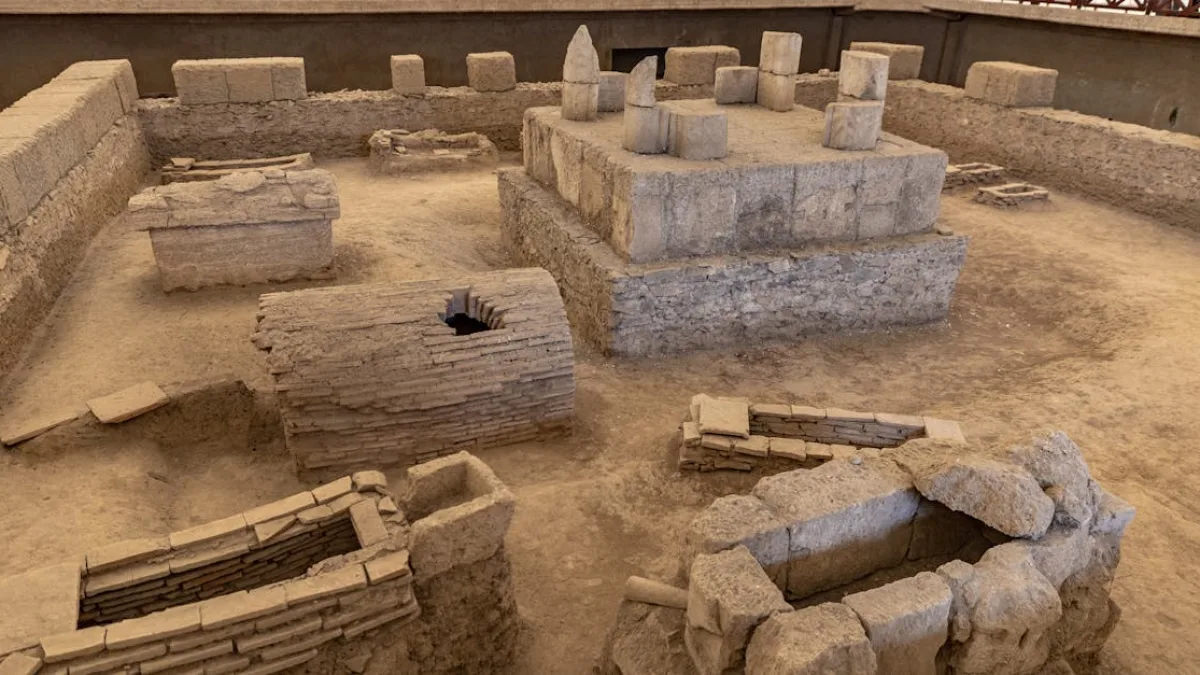 3,300 Yıllık Hazineler Keten Torbasında Ortaya Çıktı